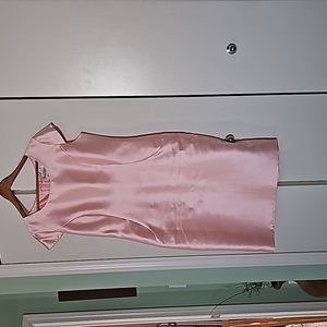 Stylish coral formal dress